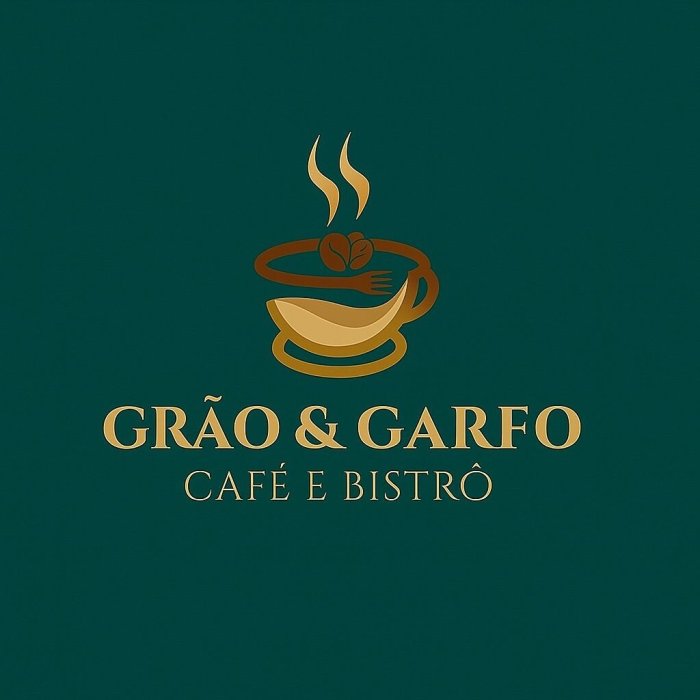 Logo de Grão e Garfo Café e Bistrô