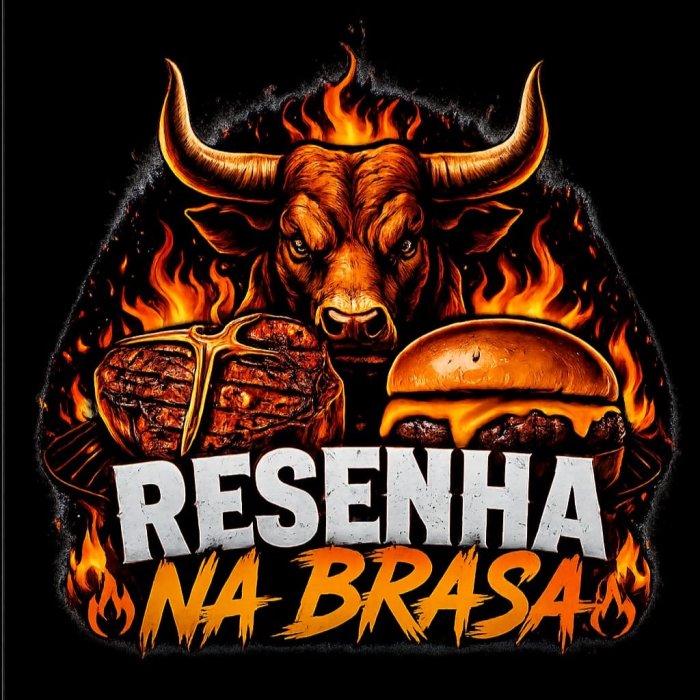 Logo de Resenha na Brasa